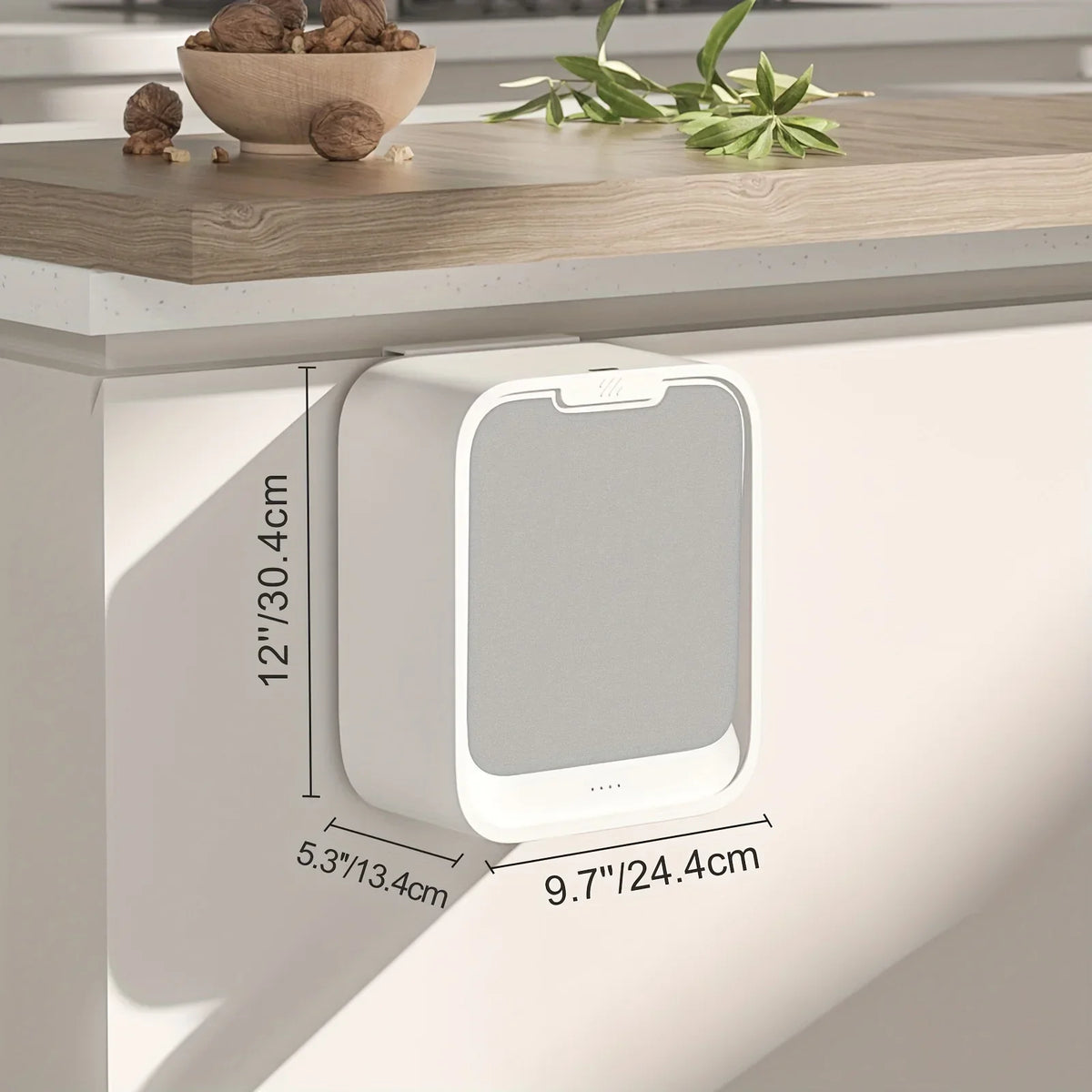 Motion Sensor Trash Can Hanging Bin For Cabinet Door - Tophatter Daily Deals