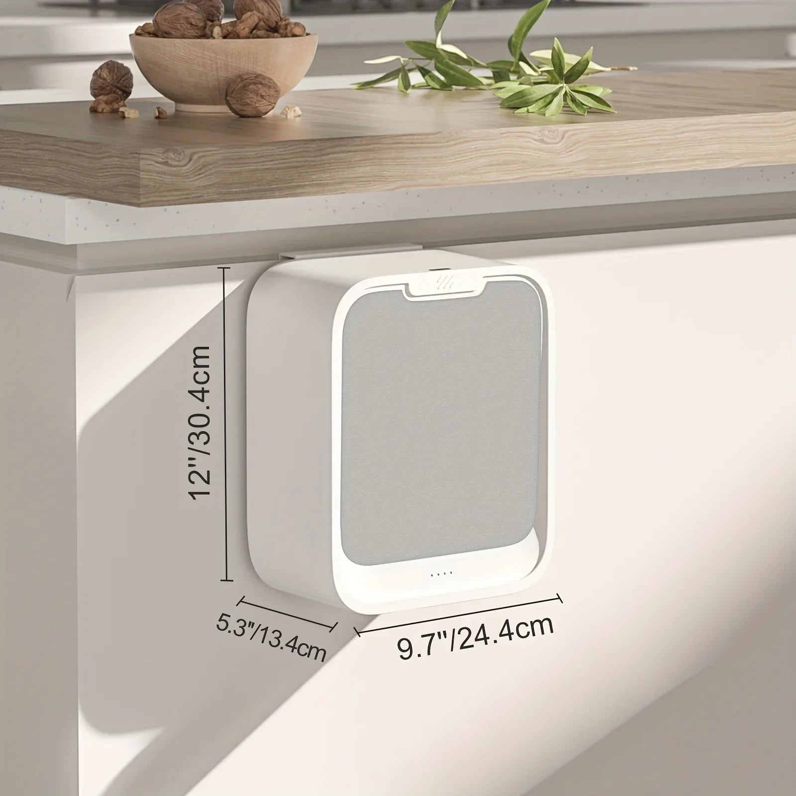 Motion Sensor Trash Can Hanging Bin For Cabinet Door - Tophatter Daily Deals