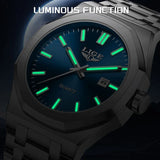 Quartz Watch Stainless Steel Waterproof Luminous Wristwatch - Tophatter Daily Deals
