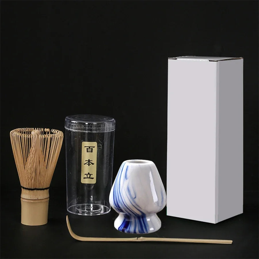 Matcha Bamboo Tea Set 3Pc Japanese Tea Tools Eco Friendly - Tophatter Daily Deals