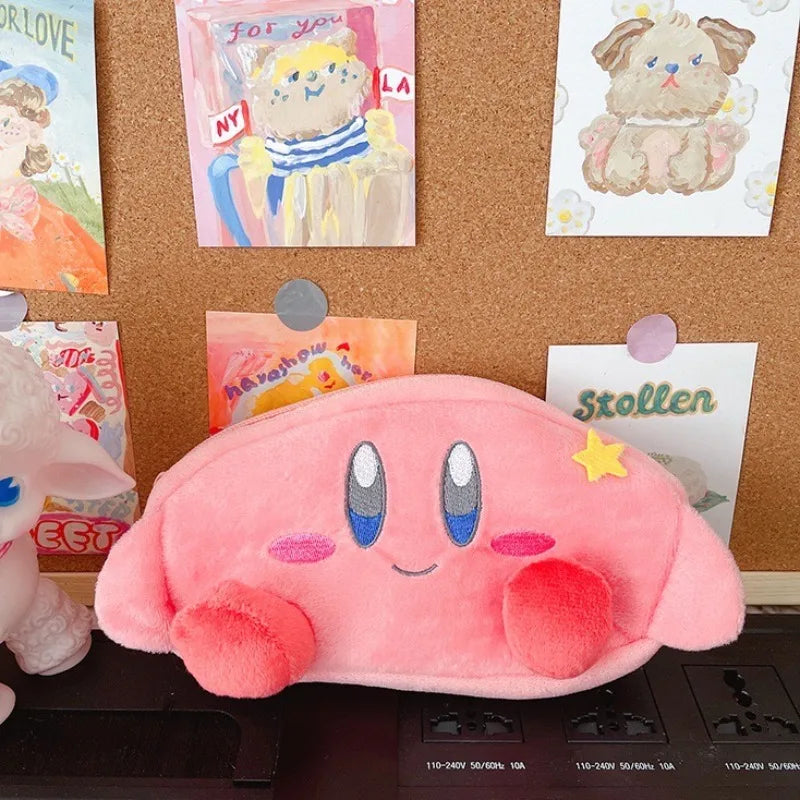 Kirby Plush Pencil Case Anime - Tophatter Daily Deals