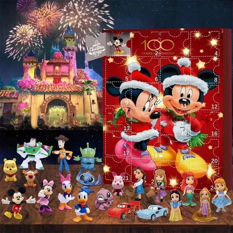 Advent Calendar Stitch Mini Figures 24 Days Christmas K - Tophatter Daily Deals