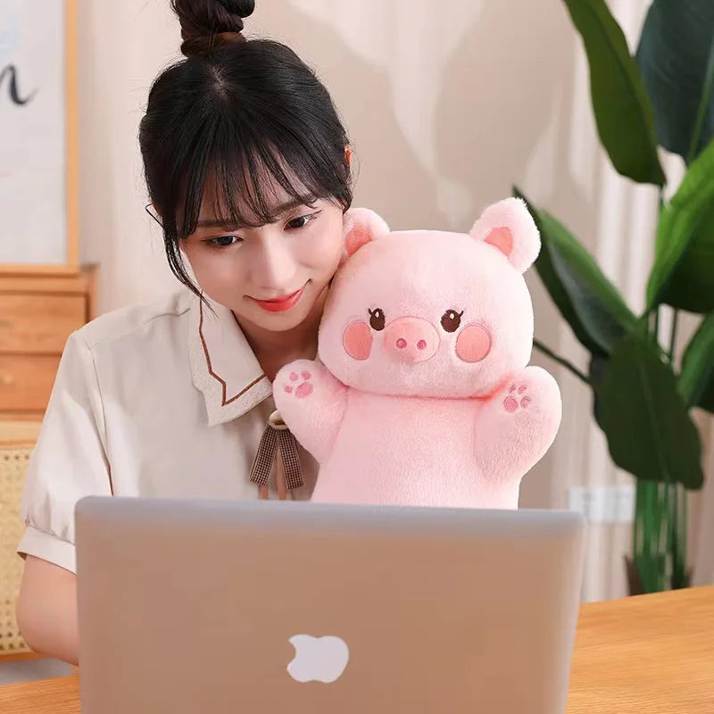 Bunny Taiyaki Plush Toys Cute Strawberry Pig Rabbits Animals - Tophatter Daily Deals