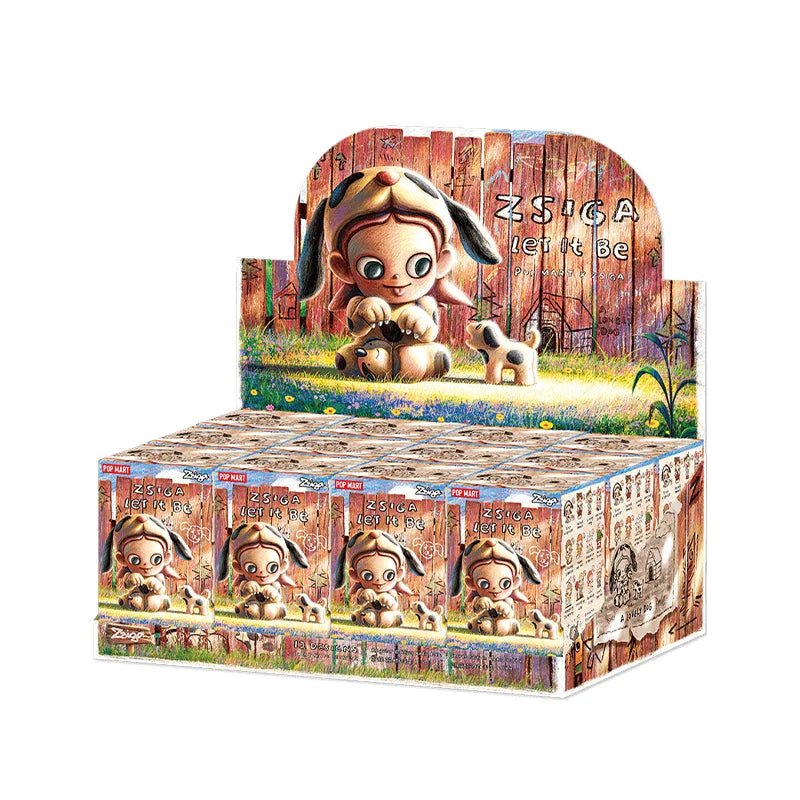 Genuine Pop Mart Zsiga Let It Be Series Blind Box Figure Full Set of 12 Boxes Animals - Tophatter Daily Deals