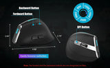 Bluetooth Vertical Ergonomic Mouse With OLED Screen - Tophatter Daily Deals