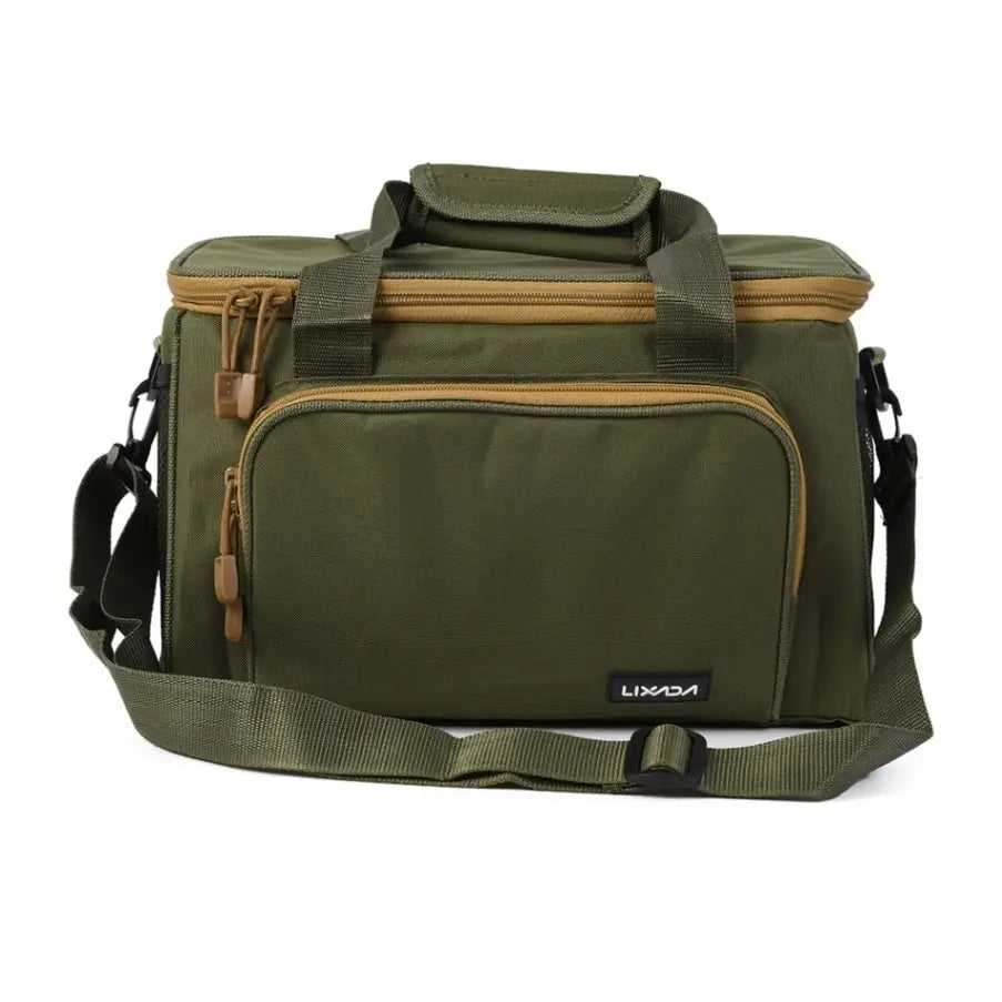 Outdoor Tackle Shoulder Bag Army Green Duffel Bags - Tophatter Daily Deals