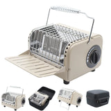 1200W Multifunction Camping Gas Burner Stove Grey Camp Cooking - Tophatter Daily Deals