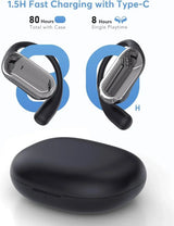 AI Real Time Translator Earbuds 144 Languages ANC Business - Tophatter Daily Deals