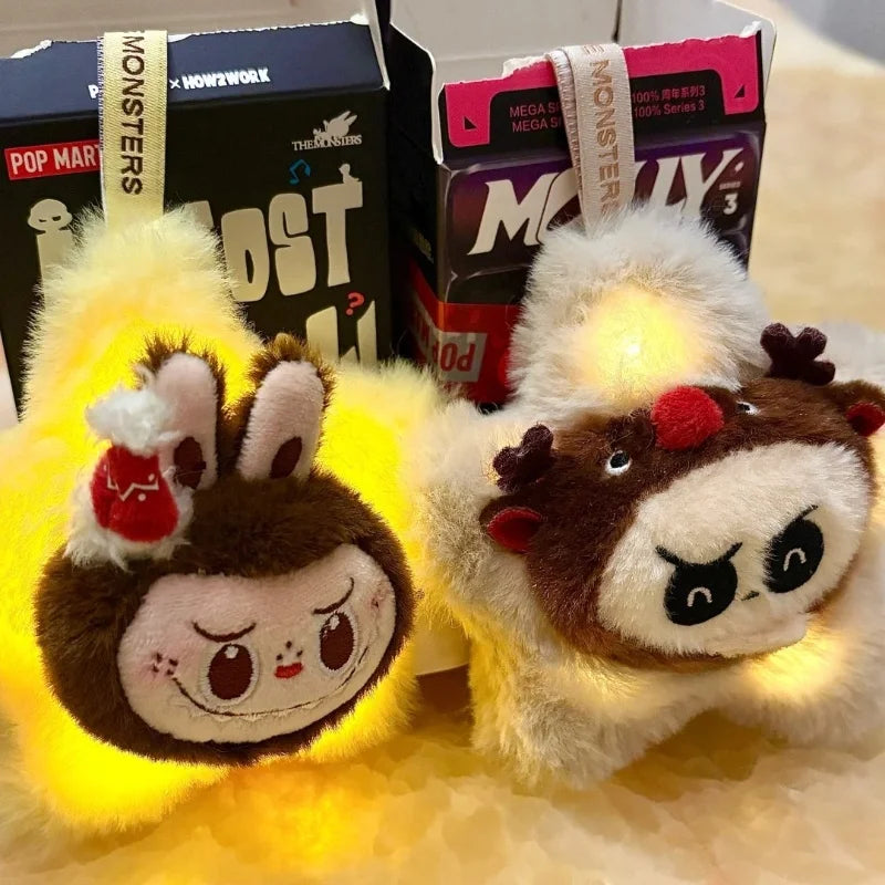 Genuine Pop Mart The Monsters Labubu Classic Series Sparkly Plush Pendant Blind Box Mythical - Tophatter Daily Deals