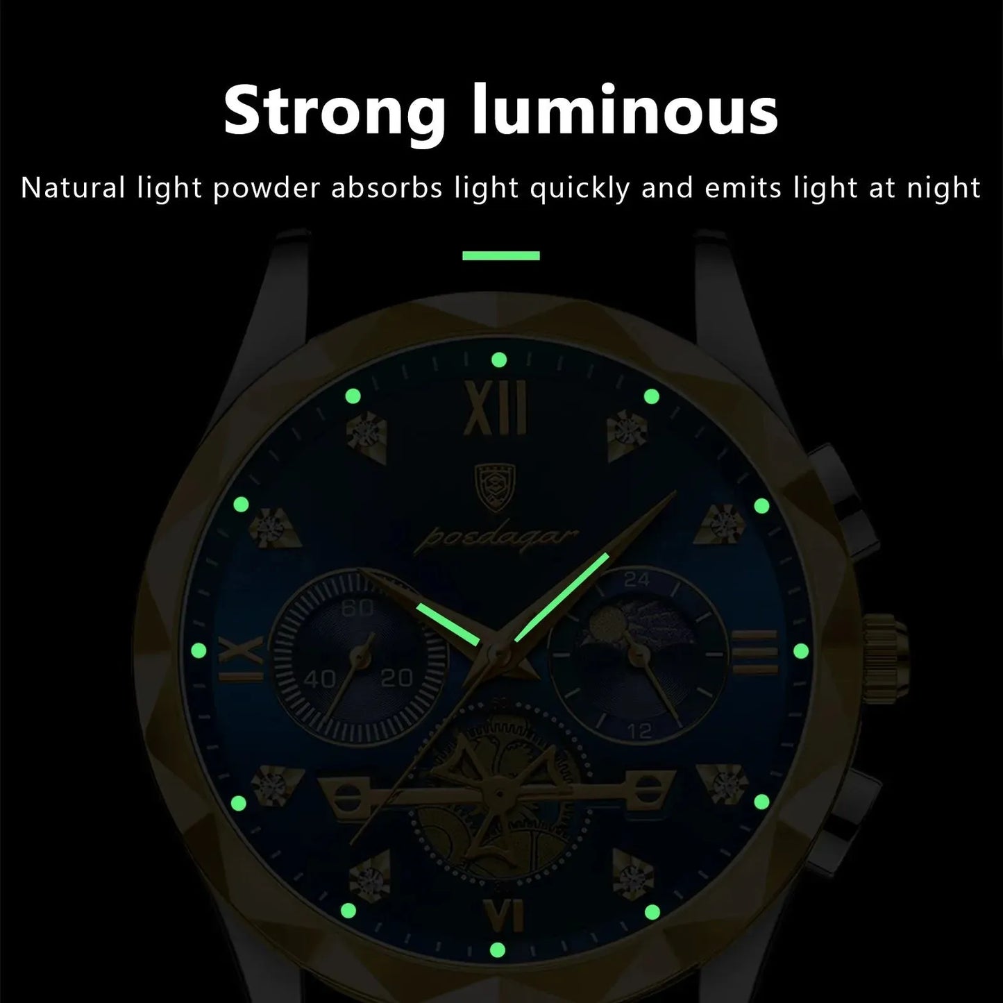 Viktor Po Edagar™ Luxury Men's Wristwatch Watches - Tophatter Daily Deals