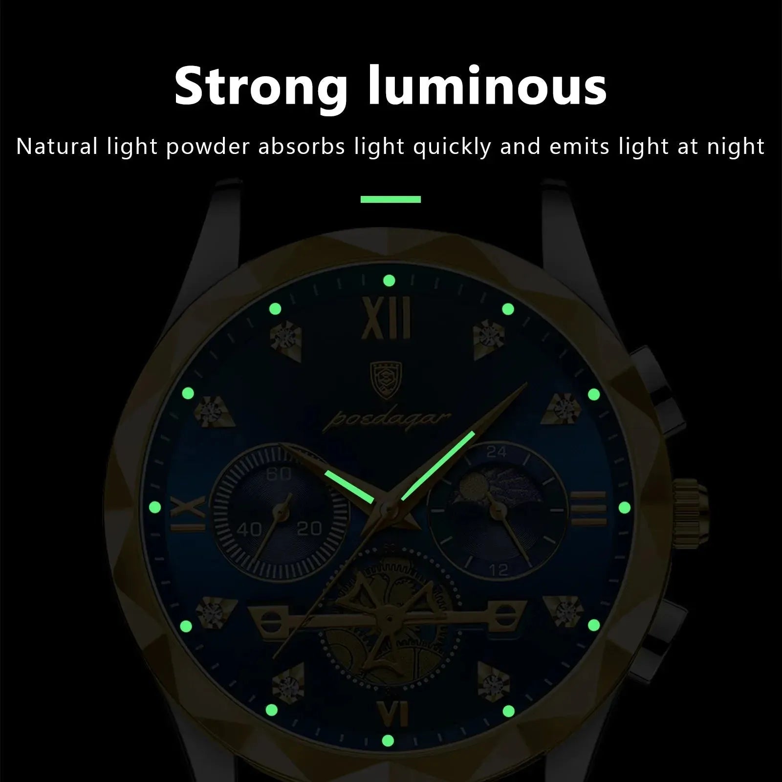 Viktor Po Edagar™ Luxury Men's Wristwatch Watches - Tophatter Daily Deals