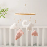 Wooden Crib Mobile Felt Bear Musical Newborn Sensory Toys - Tophatter Daily Deals
