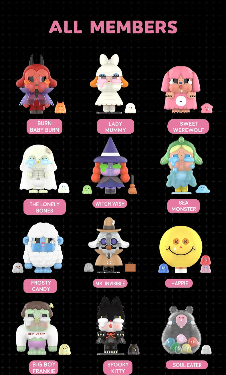 Genuine Pop Mart Crybaby Monster Tears Series Figurines Blind Box Animals - Tophatter Daily Deals