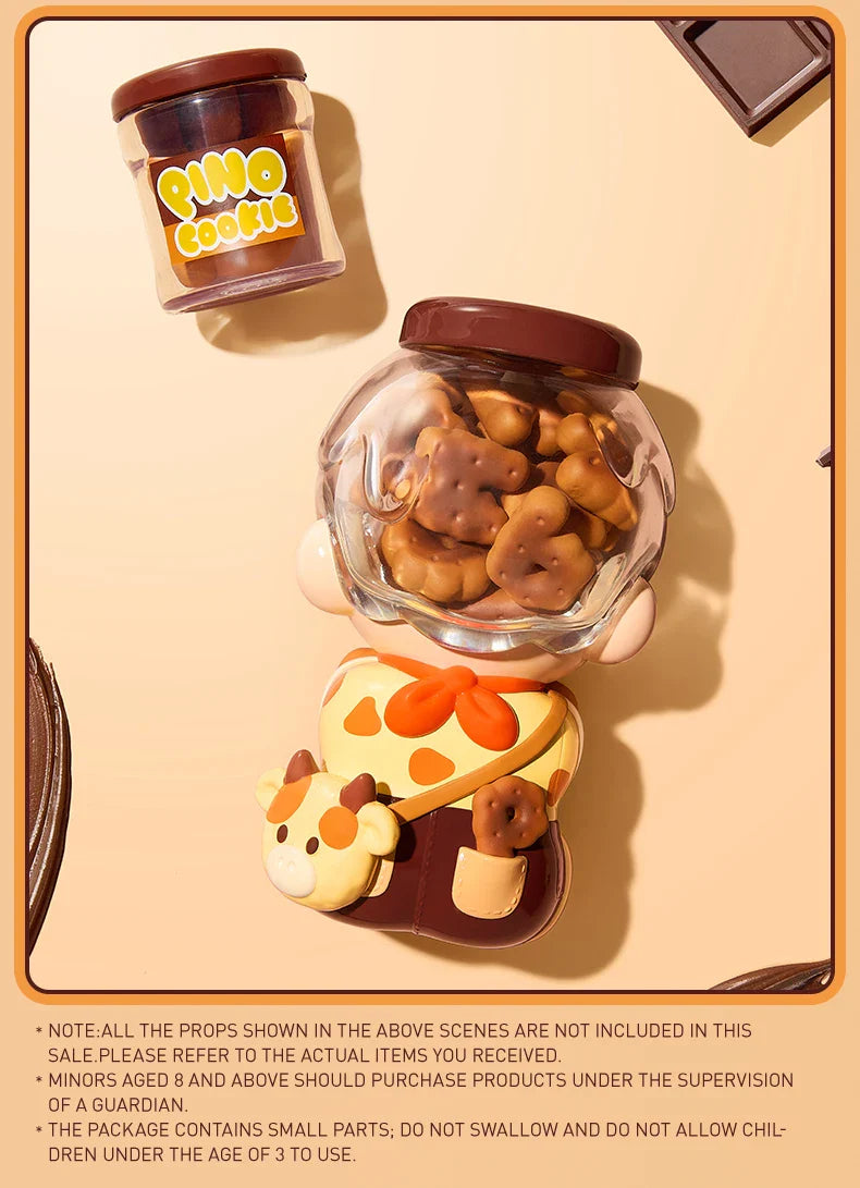 Genuine Pop Mart Pino Jelly Chocolate Cookie Figurine Food - Tophatter Daily Deals