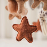 Wooden Felt Animal Crib Mobile With Soothing Calming Music - Tophatter Daily Deals