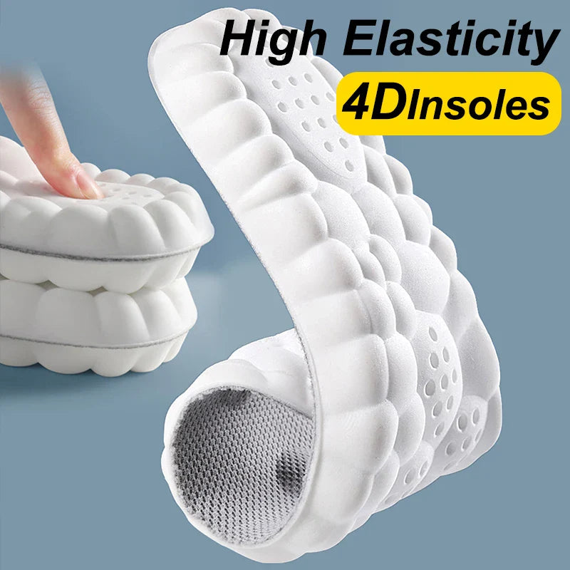 Sport Latex Insoles with Arch Support – Breathable Cushion Plantar Fascia Insole - Tophatter Daily Deals