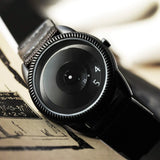 Quartz Handless Watch Canvas Strap Minimalist Style - Tophatter Daily Deals