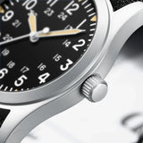 Military Quartz Field Watch 37mm Sapphire Fall 2025 - Tophatter Daily Deals