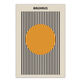 Modern Bauhaus Geometric Wall Art Prints Three Piece Set MD0399 - Tophatter Daily Deals