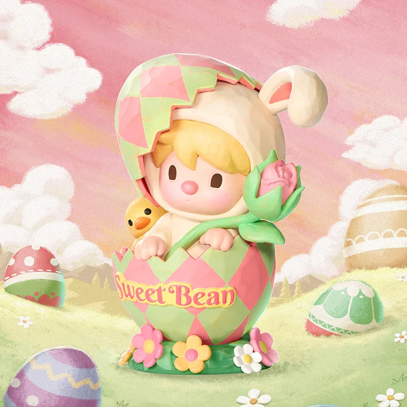 Genuine Pop Mart Sweet Bean Easter Bunny Figure Sweet Bean Animals - Tophatter Daily Deals