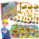 Advent Calendar Car Toys Box Kids 24 Day Christmas Gift 1788 - Tophatter Daily Deals