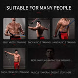 Workout Resistance Bands With Handles Fitness & Exercise - Tophatter Daily Deals
