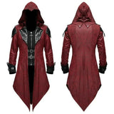 Medieval Assassin Hooded Jacket Costume Halloween 2025 - Tophatter Daily Deals