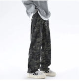 Oversized Men’s Cargo Jeans - Baggy Straight Denim Wear - Tophatter Daily Deals