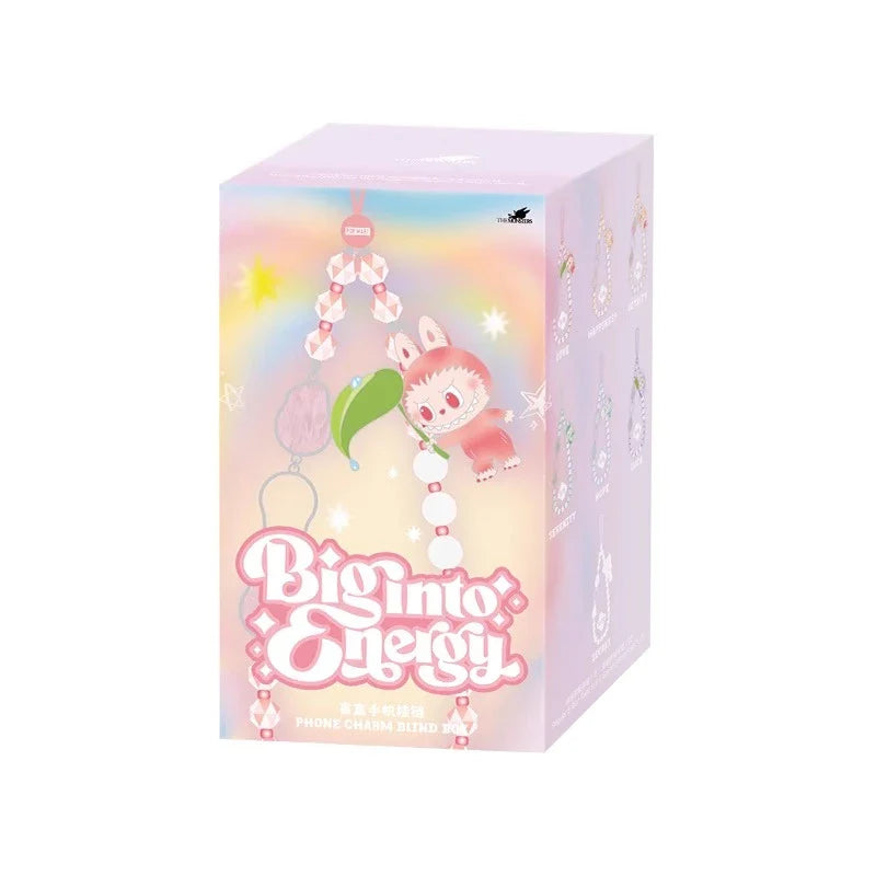 Genuine Pop Mart Labubu V3 The Monsters Big Into Energy Series Phone Charm Pendant Blind Box 1 Unopened Blind Box Mythical - Tophatter Daily Deals
