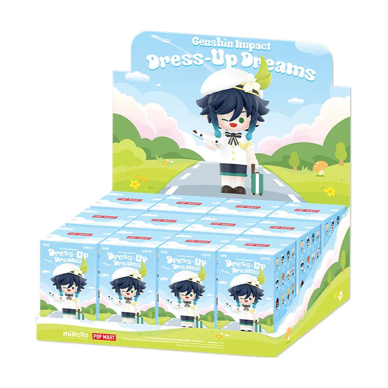 Genuine Pop Mart Genshin Impact Dress-Up Dreams Themed Chibi Series Figures Blind Box Full Set of 12 Boxes Anime - Tophatter Daily Deals