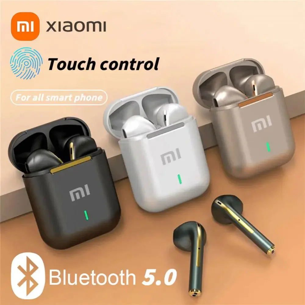 Xiaomi J18 Wireless Earphone HiFI In-ear Stereo with Microphone Bluetooth Touch Waterproof Noise-cancelling Various Headphones Headphones - Tophatter Daily Deals