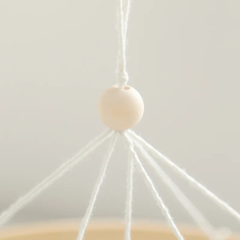 Baby Crib Mobile Wooden Nursery Newborn Sensory Toys - Tophatter Daily Deals