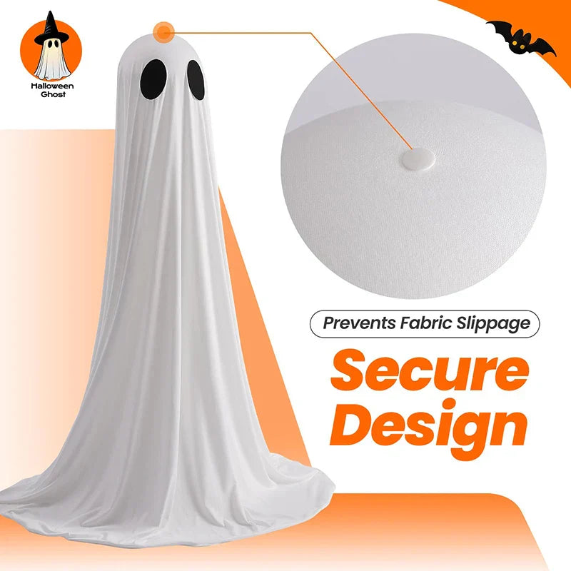 Glowing Ghost Yard Decor Halloween 2025 Outdoor Light - Tophatter Daily Deals