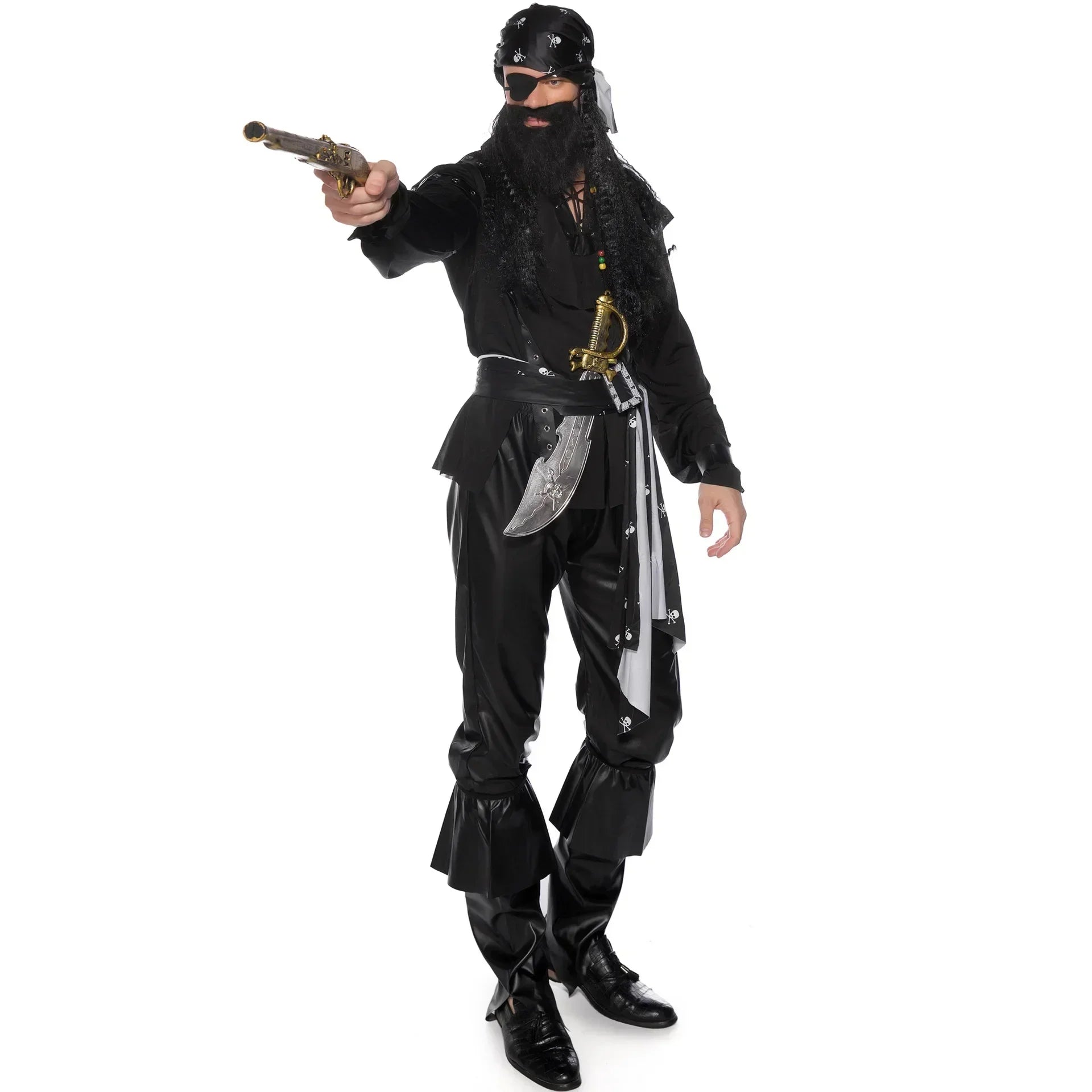 Pirate Costume Couple Set Halloween Carnival Cosplay - Tophatter Daily Deals