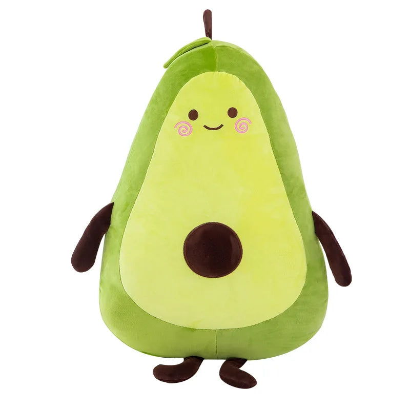 Squishy Avocado Long Plush Food - Tophatter Daily Deals