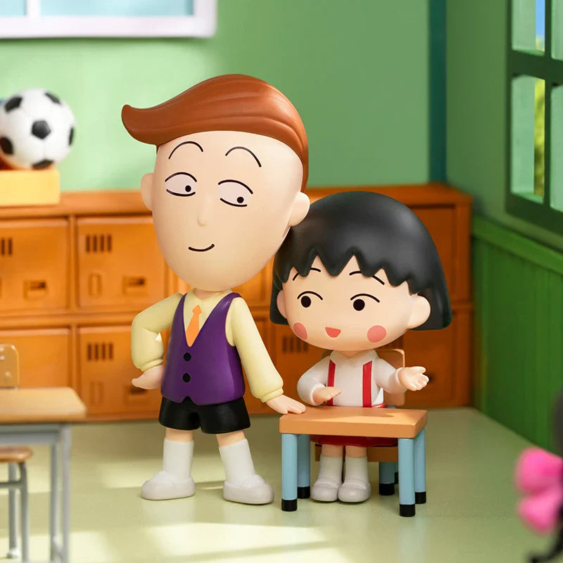 Genuine Pop Mart Chibi Maruko Chan's The Time With You Series Figure Blind Box Anime - Tophatter Daily Deals