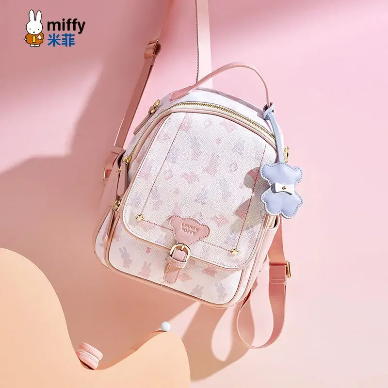 Miffy PU Leather Kawaii Backpack Animals - Tophatter Daily Deals