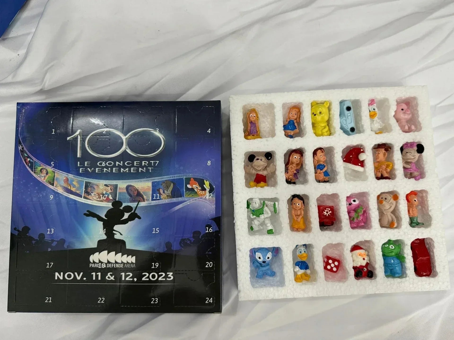 Advent Calendar Stitch Mini Figures 24 Days Christmas - Tophatter Daily Deals