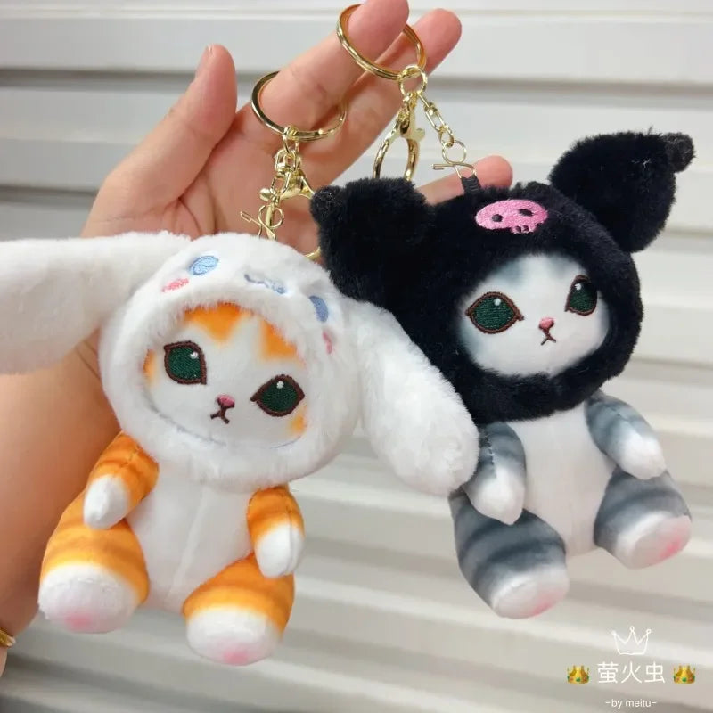 Sanrio x Mofusand Plush Keyring Set Animals - Tophatter Daily Deals