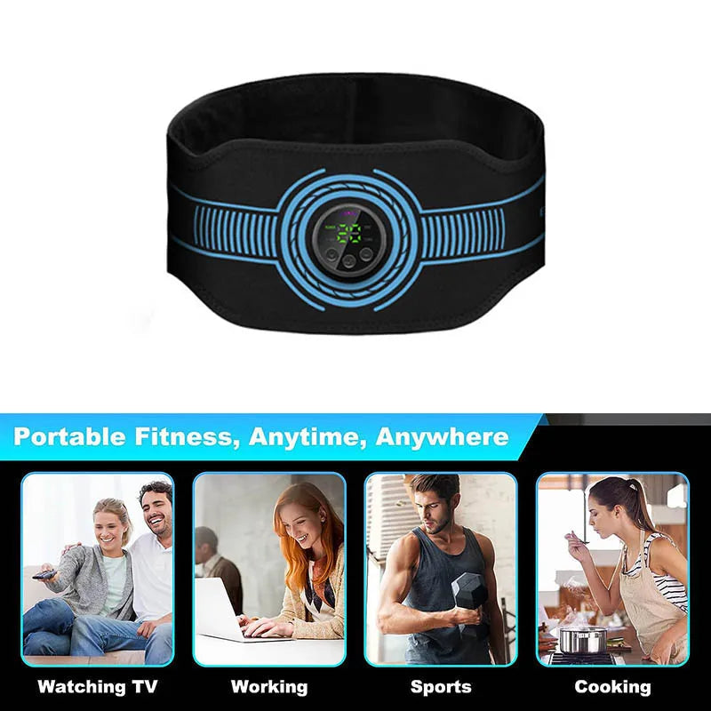Smart EMS Arm Muscle Trainer Blue Fitness - Tophatter Daily Deals