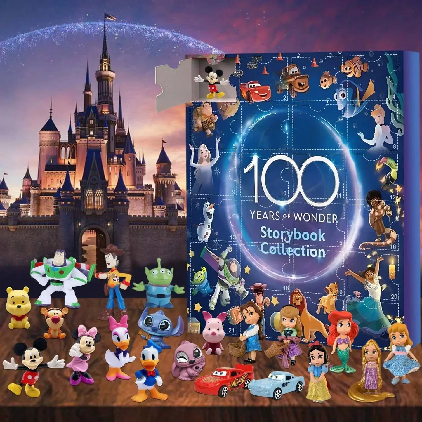 Advent Calendar Stitch Mini Figures 24 Days Christmas D - Tophatter Daily Deals