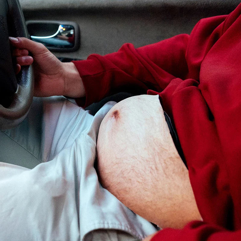 Funny Dad Bod Money Belt Bag Men Travel Bags Flesh Color Creative Fanny Pack Beer Fat Belly Bum Pouch Waist Bag - Tophatter Daily Deals