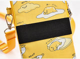 Sanrio New Gudetama Mobile Messenger Bag Lazy Egg Mini Small Bag Coin Purse Food - Tophatter Daily Deals