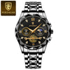 Viktor Po Edagar™ Luxury Men's Wristwatch Viktor Po Edagar™ Black Black Watches - Tophatter Daily Deals