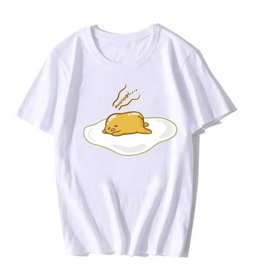 Sanrio Gudetama Lazy Egg T-shirt Japanese Fried Egg Food - Tophatter Daily Deals