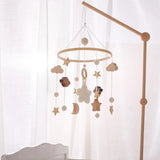 Baby Crib Mobile Wooden Musical Newborn Sensory Toys - Tophatter Daily Deals