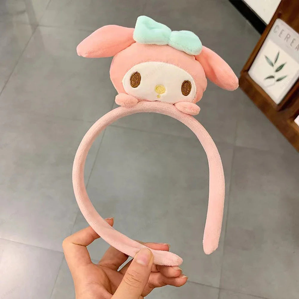 Headband for Washing Face Sanrio Kuromi Melody Cinnamoroll My Melody Headband Anime - Tophatter Daily Deals