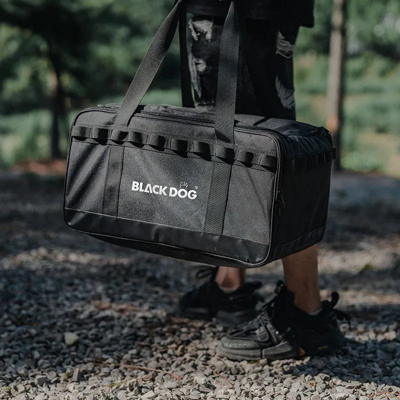 30L Camping Storage Bag Heavy-Duty Gear Black Duffel Bags - Tophatter Daily Deals