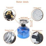 Outdoor Pot Burner Stove System Grey Camp Cooking - Tophatter Daily Deals