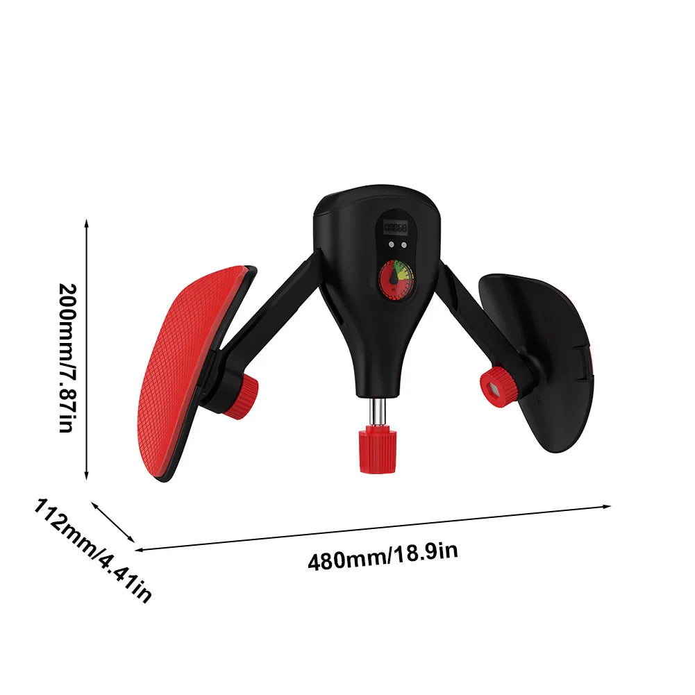 Pelvic Muscle Trainer Up to 35kg Resistance Black Fitness - Tophatter Daily Deals